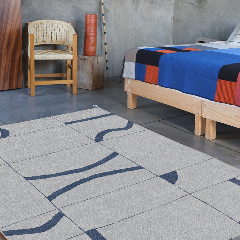 Find by the living room carpet coffee table blanket bedroom bedside blanket modern wabi-sabi simple Moroccan ethnic style household blanket