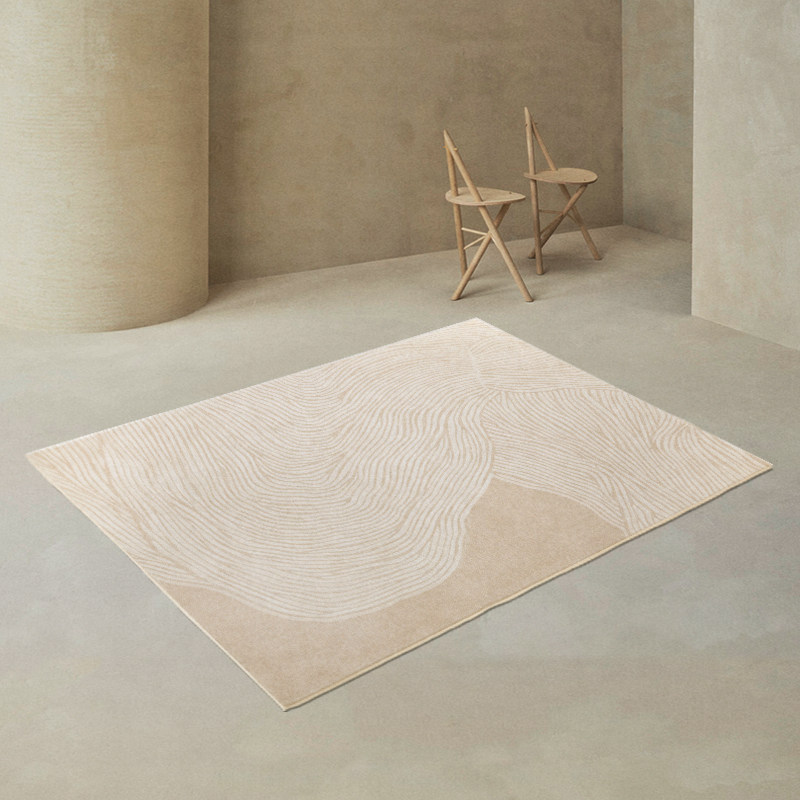 Find by the bedroom carpet bedside blanket home wabi-sabi simple living room retro ethnic style ins wind living room blanket plush