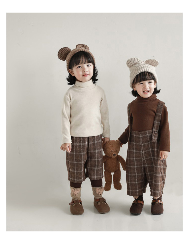 Детский осенний комбинезон, штаны, ретро комплект, бретели, в британском стиле, стиль     