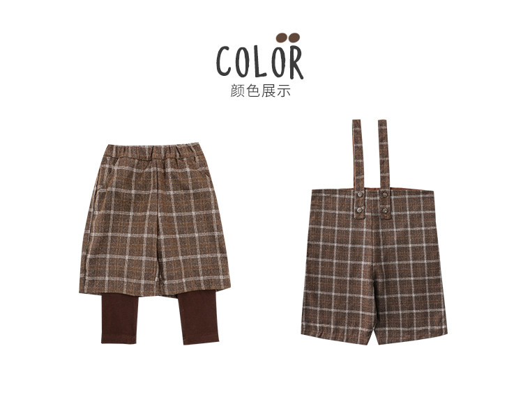 Детский осенний комбинезон, штаны, ретро комплект, бретели, в британском стиле, стиль     