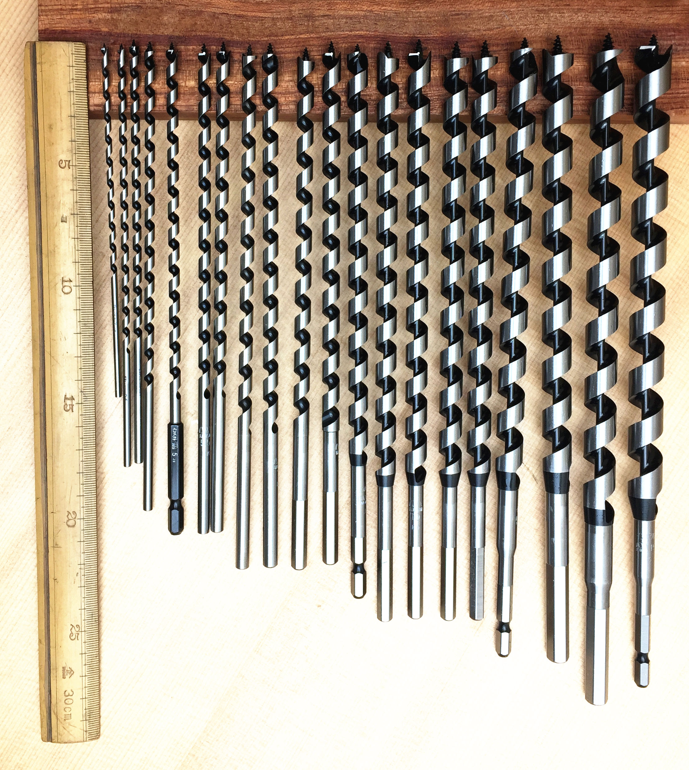 STAR-M lengthened ultra-long carpentry drill tritip high precision of Japanese original import 3 4mm