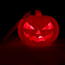 Halloween childrens portable jack-o-lantern Kindergarten activity decoration props Portable lantern toy comes with battery
