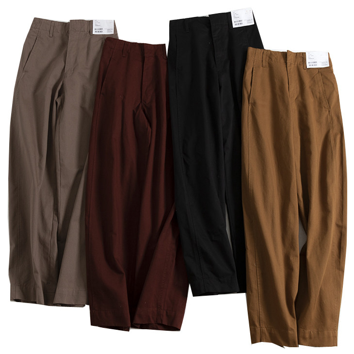 SK707 Designer cooperation women's clothing Wide-leg profile pants Wide-leg pants Hyuna style casual loose overalls