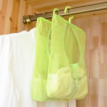 Transparent grid can be hanged in the handling bag. Hanging pockets can be easily classified and handled