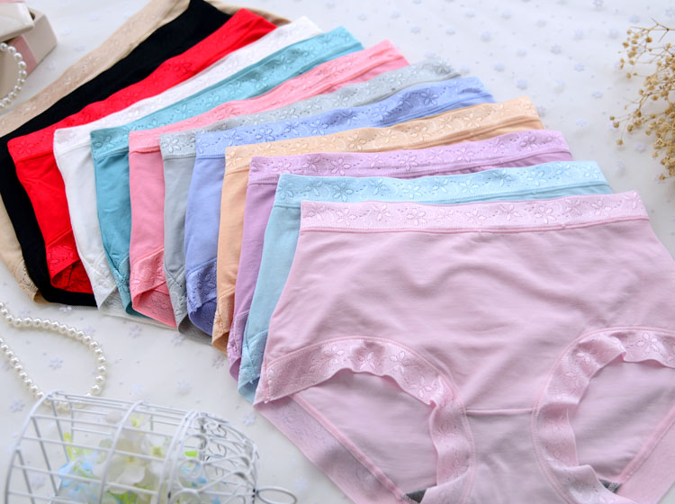 Đồ lót Caiti chính hãng mềm thoáng khí ẩm tre than bên trong eo / eo cao 30166 modal nữ võ sĩ quần lót nữ đẹp