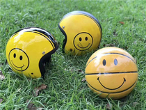 Spot PENGUIN helmet tennis red smiley face vespa hareBMW electric motorcycle small armor 3 4 half armor
