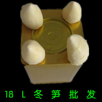 Barrel winter shoots fresh freshly dug wild bamboo shoots bamboo shoots Jiangxi bamboo shoots dried bamboo shoots pointed fresh spring shoots vegetables 20 kg net bamboo shoots