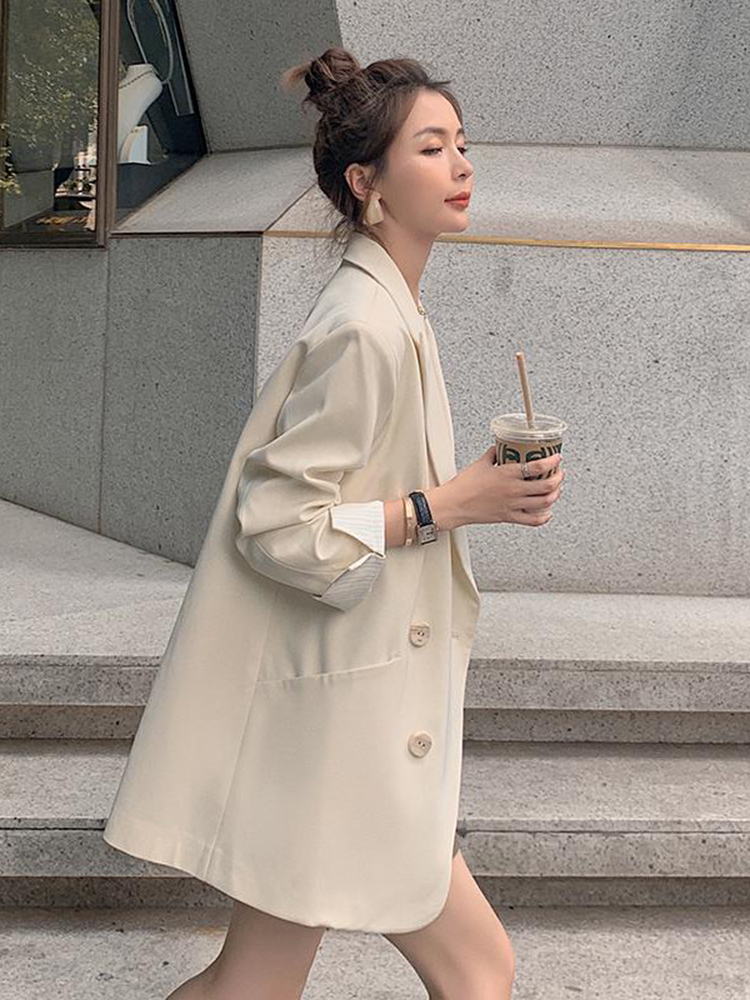 Lecea Alice suit jacket women's 2021 autumn new high-end sense of thin temperament fried street suit top