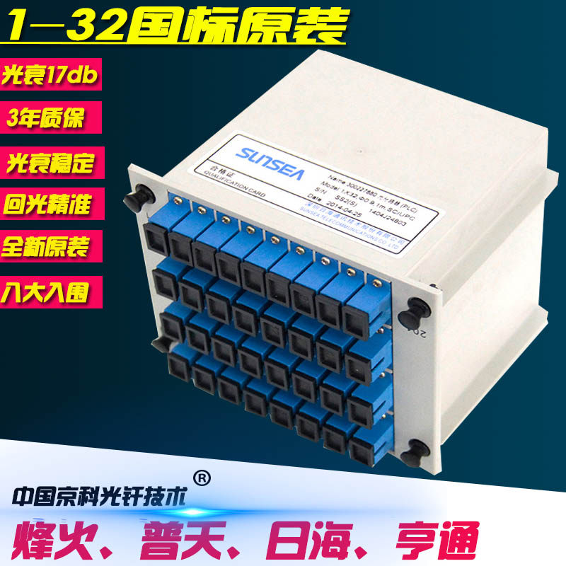 1 minute 32 INSERT SHEET LIGHT SPLITTER DOUBLE ROW SC CARD TYPE 1 MINUTE 32 4 ROWS OF INSERTS FILM SPLITTERS TELECOMMUNICATIONS GRADE