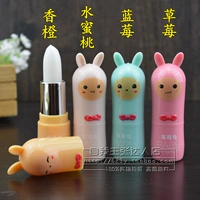 Miễn phí vận chuyển! Shakespeare Strawberry Rabbit Children Lip Balm Fruity Không màu Không dưỡng ẩm Không kích thích Chống kem - Son môi son màu đỏ cherry