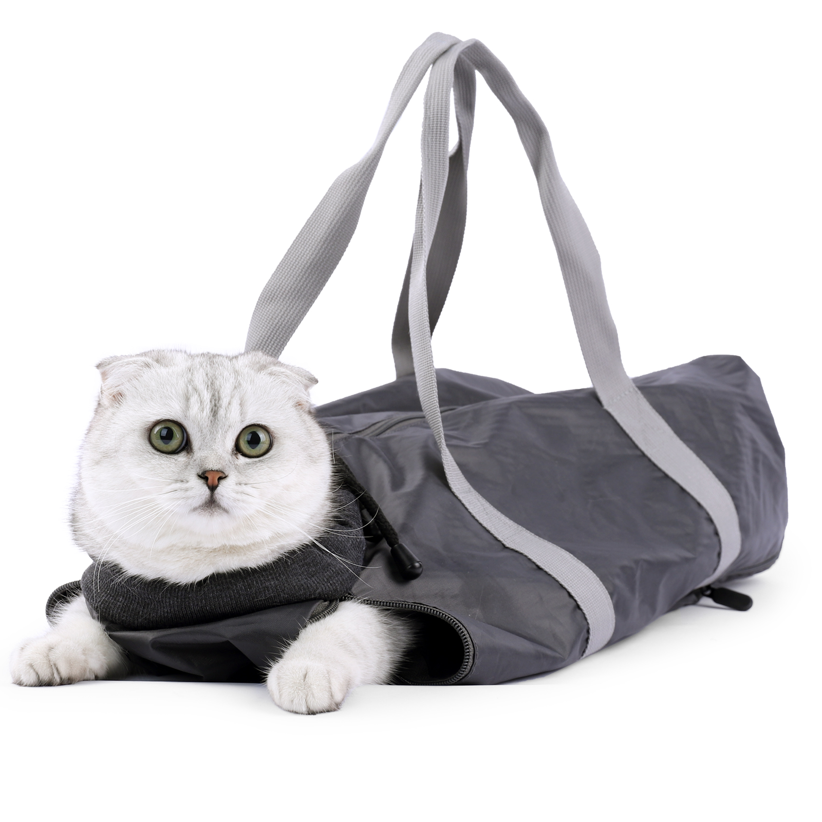 Cat backpack pet go out portable bag cat shoulder bag puppet blue cat doctor nail clipper cat bag large