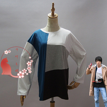 Kamen Rider Creation Riding Kiryu War Rabbit Four-color stitching sweater jacket cos surrounding daily clothes T-shirt
