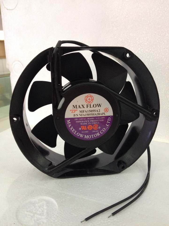 MAX FLOW MFA15055A2 17251 220V P2175HBL-ETS axial flow blower 15050