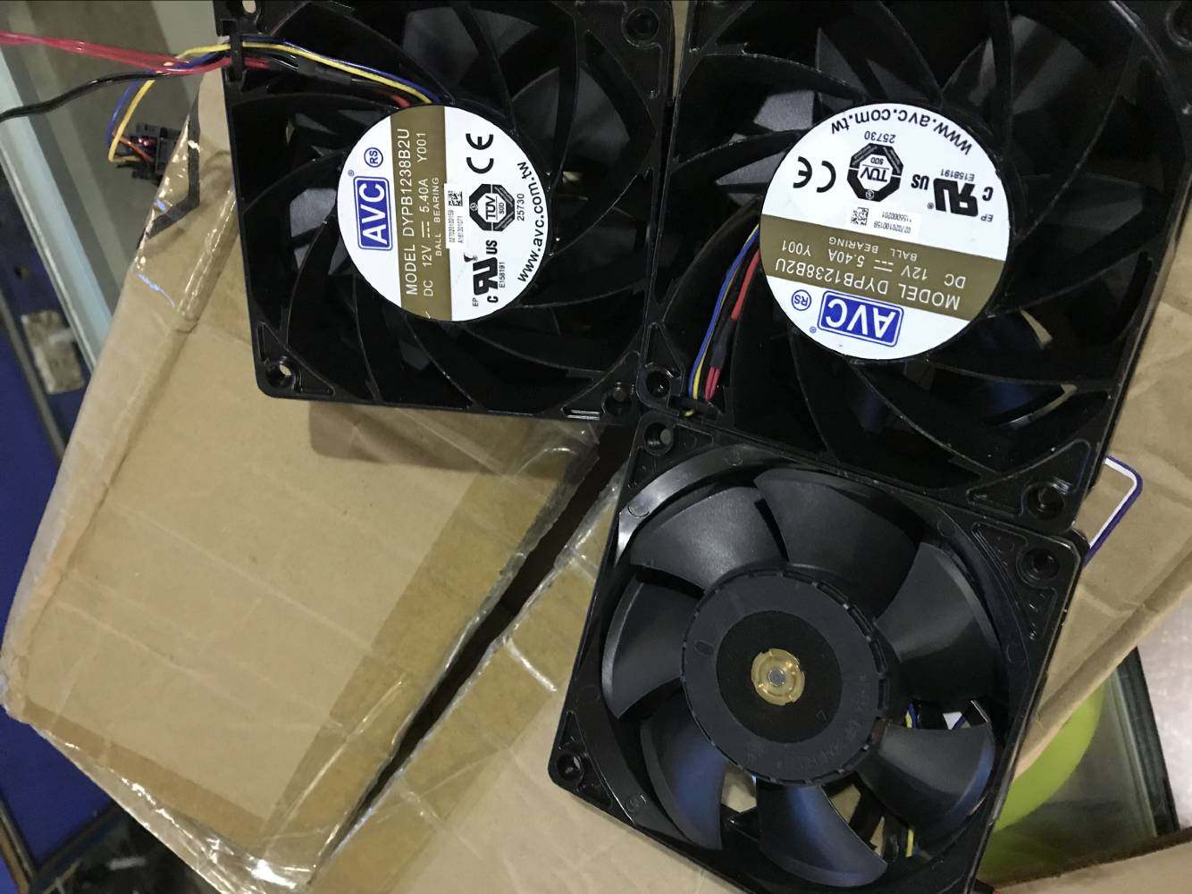 AVC 12038 Wind 4 Line pwm Violence Fan DYPA1238B2U 12V 5 4A Machine DYPB1238B2U