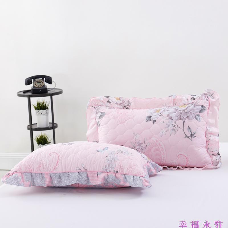 Chần bông trải giường cotton phong cách Châu Âu bedless giường váy mảnh duy nhất cotton cộng với cotton bed cover giường với giường baffle