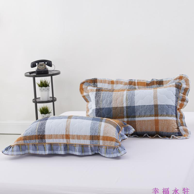 Chần bông trải giường cotton phong cách Châu Âu bedless giường váy mảnh duy nhất cotton cộng với cotton bed cover giường với giường baffle