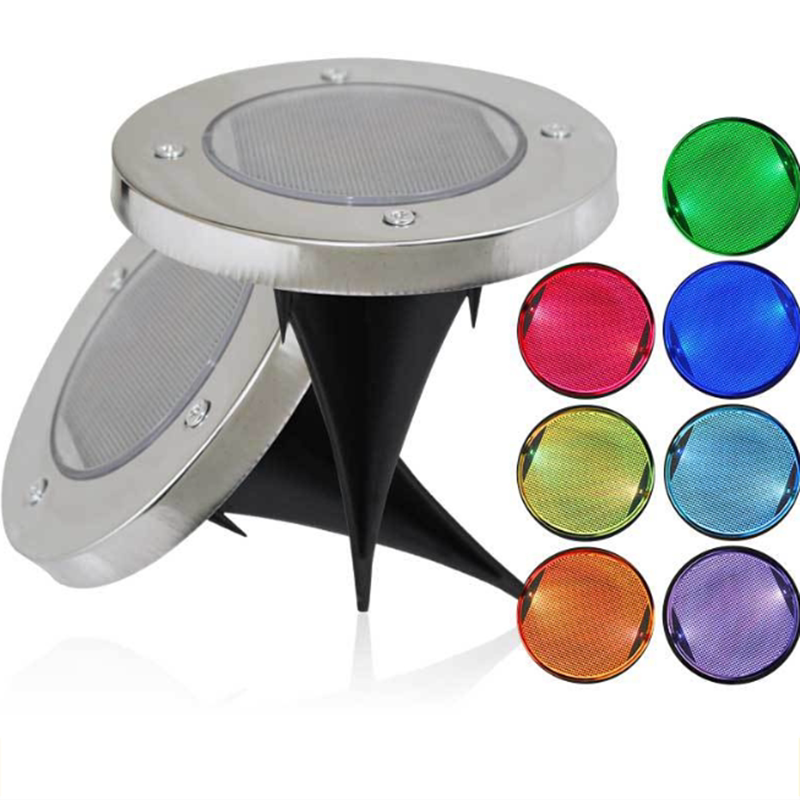 Solar buried lamp outdoor new plug-in lamp garden decoration lawn lamp courtyard garden waterproof ground plug-in lamp