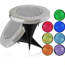 Solar underground light outdoor new floor light courtyard decoration lawn light courtyard garden waterproof floor light