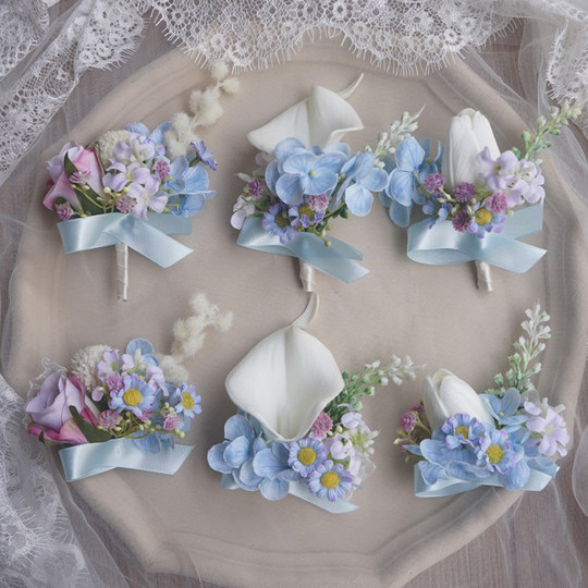 Wedding Corsage Bride Groom Bridesmaid Groomsman Parents Parents