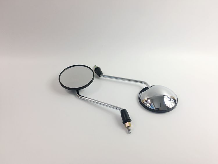 Gương chiếu hậu xe điện Gương 8 mm xe máy gương tròn kim loại cực kích thước vua rùa - Xe máy lại gương gương xe máy sh