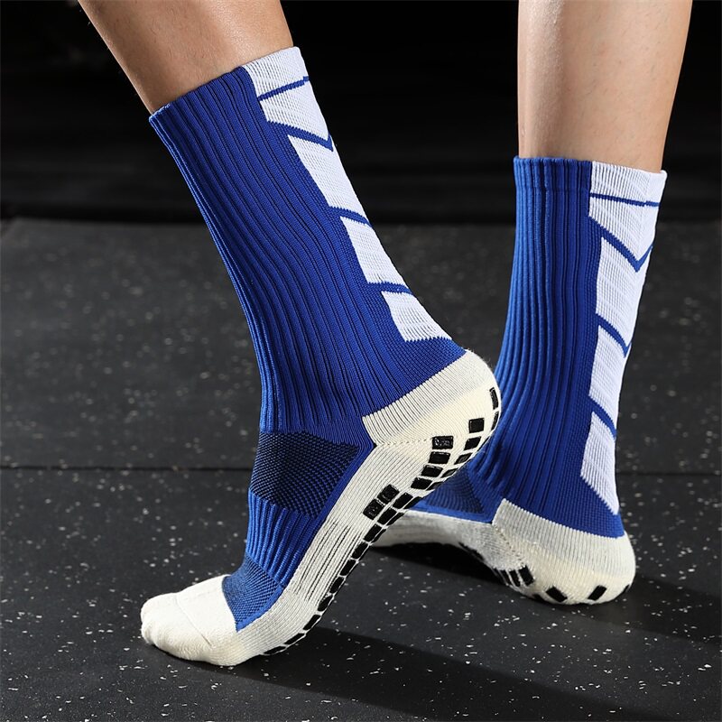 JINGMAI races to sock socks in male socks thicken towel base rubber training anti - skating socks