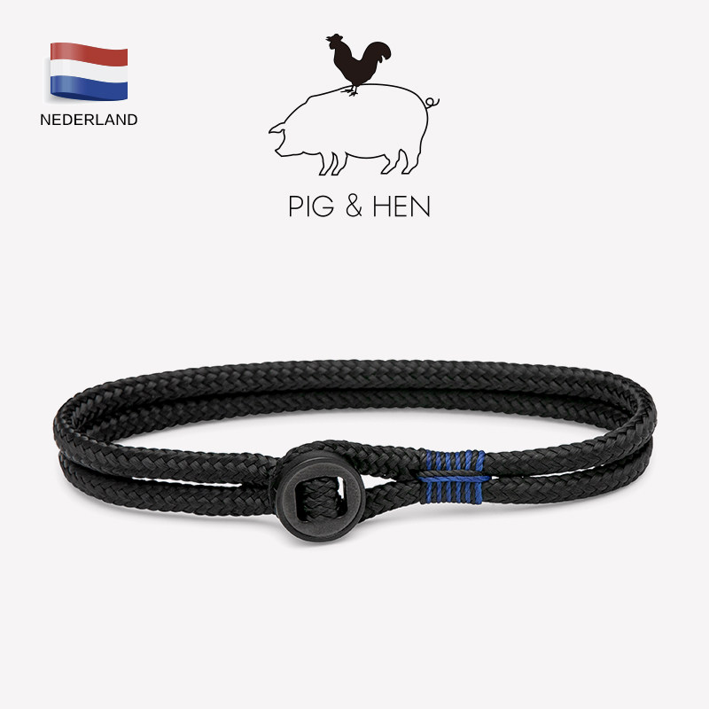 Dutch pig hen lovers hand rope weaving hand-alchemy lovers' hand rope men's rope female and European and American hand ornaments