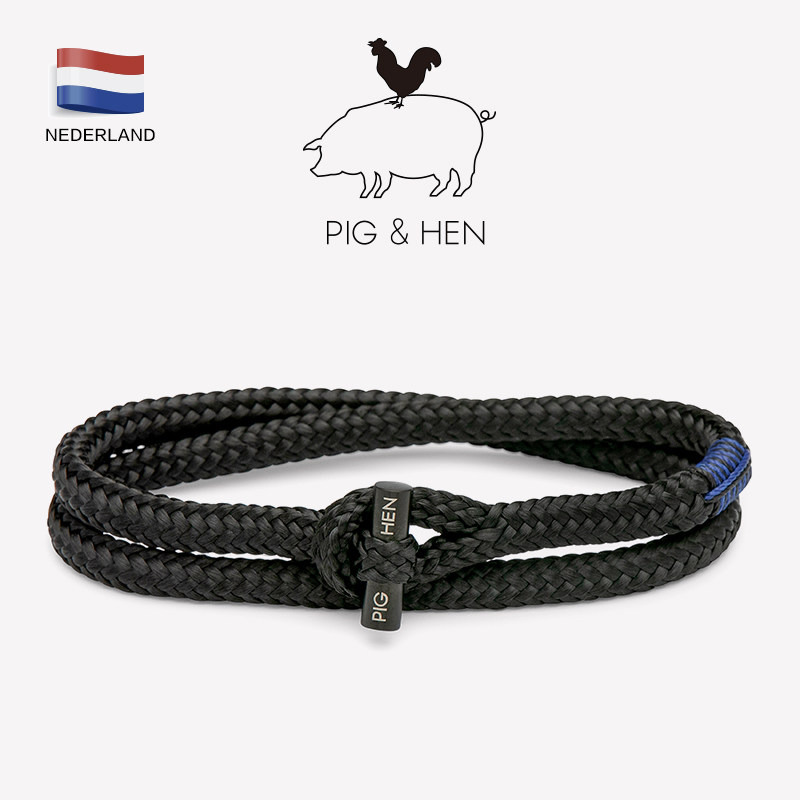 The Dutch Pig Hen's gyroscope with the same handrope male hand ring to the boyfriend's cold wind rope fine