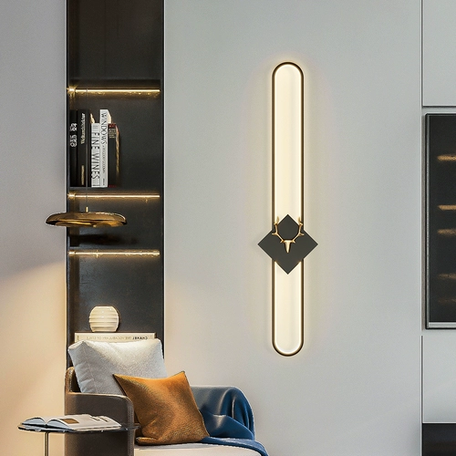 Современное и минималистичное настенное бра для кровати для гостиной, 2024 года, легкий роскошный стиль