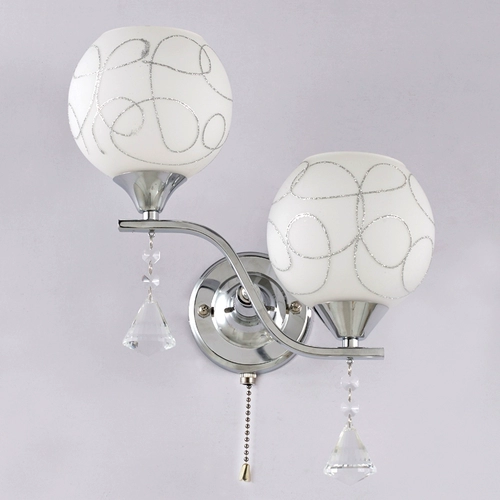 Бра для кровати, современный и минималистичный фонарь для гостиной для беседки, креативный светодиодный переключатель для коридора, в американском стиле