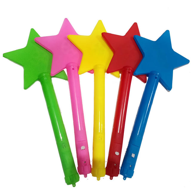 Concert custom light stick ເຫດການສະເຫຼີມສະຫຼອງວັນປີໃຫມ່ສະຫນັບສະຫນູນ stick ພັກປະຈໍາປີ props ເດັກນ້ອຍ fairy stick luminous toy