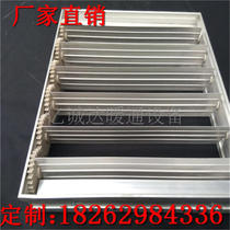 Factory direct sales central air conditioning tuyere aluminum alloy Louver herringgate air volume control valve herringword regulating valve
