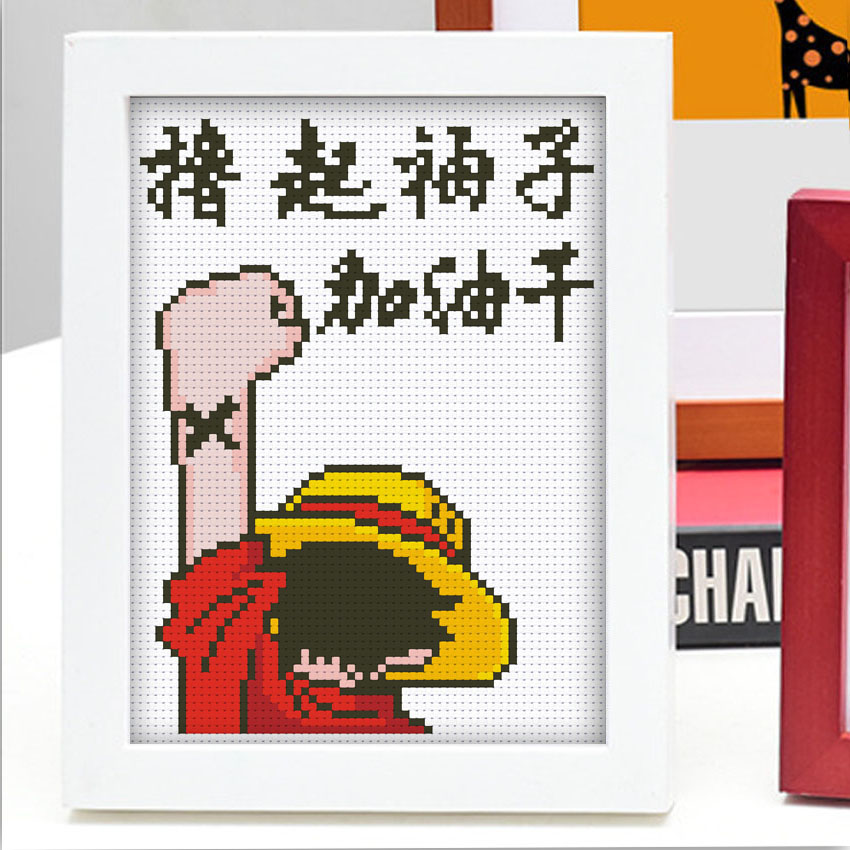 Cross-stitch desktop ornaments, small pieces, refueling dry, optional finished or semi-finished products