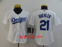 Los Angeles Dodgers 21#BUEHLER Dodgers new baseball uniform men