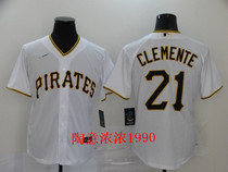 Pittsburgh Pirates 21#CLEMENTE Pirates new baseball uniform men