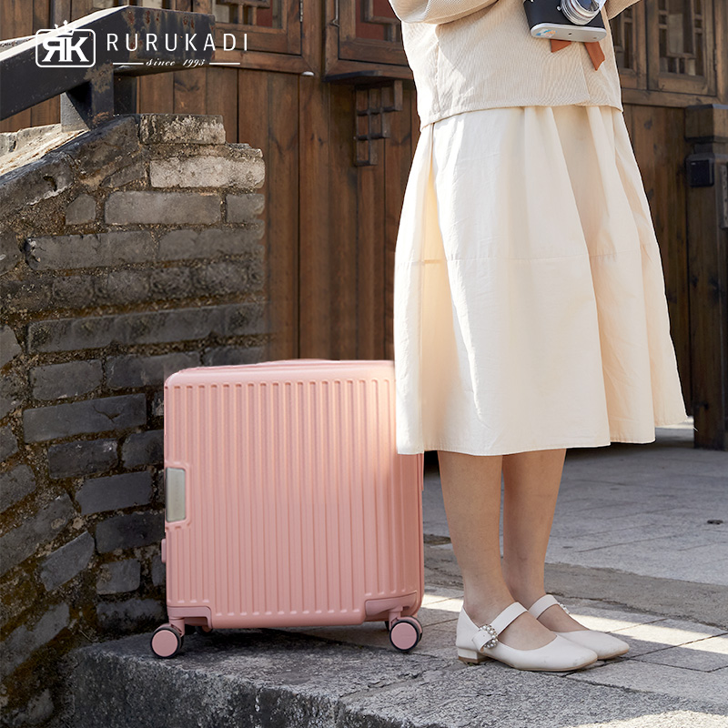 Luggage female 18 inch small lightweight password boarding case 16 small 2021 new trolley suitcase 20 mini