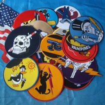 U.S. Embroidered Tactical Aircraft Group Badge Jacket Badge Clothing Badge Badge Bomber Morale Armband