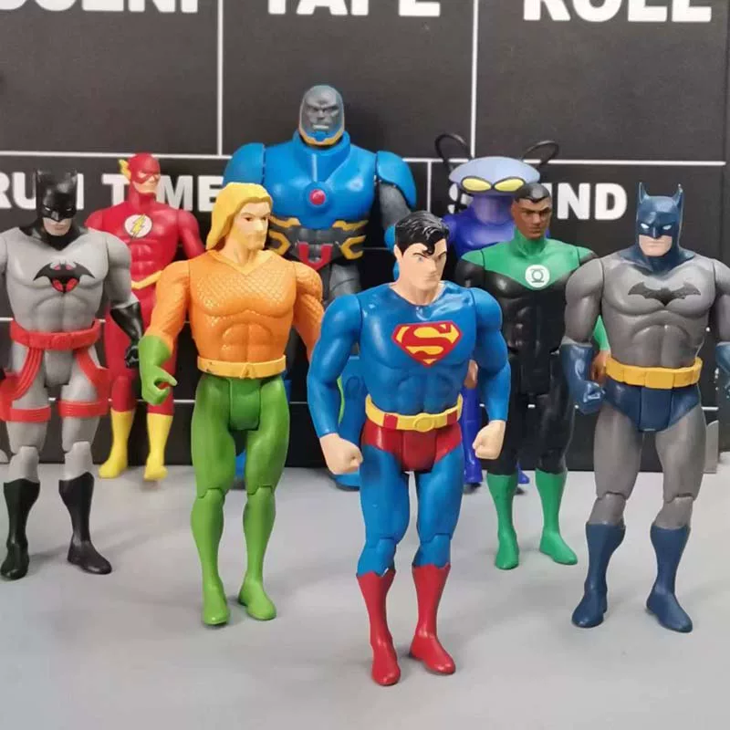 Оригинальные оптовые товары DC Оригинал 5-дюймовый патрон Бэтмен Супермен Флэш Тёмный Лидер Главная Игровая Модель