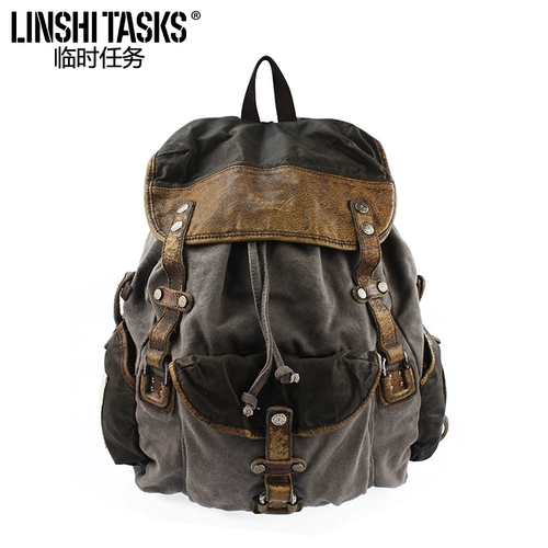 Тканевый ретро рюкзак, вместительный и большой полушлем для велоспорта для путешествий, шлем