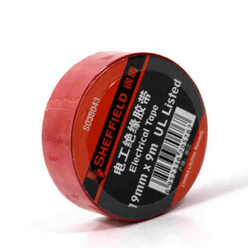 Steel shield electrical tape electrical accessories flame retardant adhesive tape PVC tape insulation tape red black green