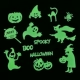 Halloween trang trí bố trí vật tư thanh ma ám ngôi nhà cảnh đạo cụ Halloween trang trí dạ quang dán sticker bí ngô - Sản phẩm Đảng / Magic / Hiệu suất