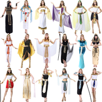 cos Halloween costume female adult adult Egyptian Pharaoh clothes Queen Cleopatra costume costume