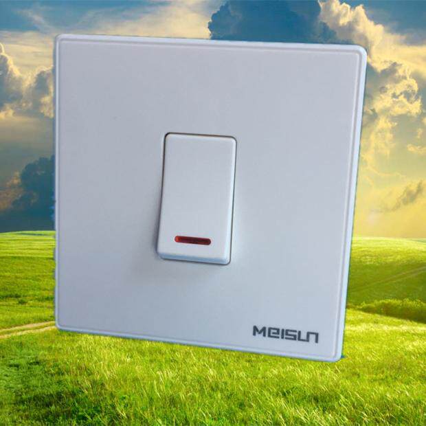 32A High Power Air Conditioning Electric Water Heater Household Switch Type 86 With Ground Wire Fire Zero Wire Open Panel Switch