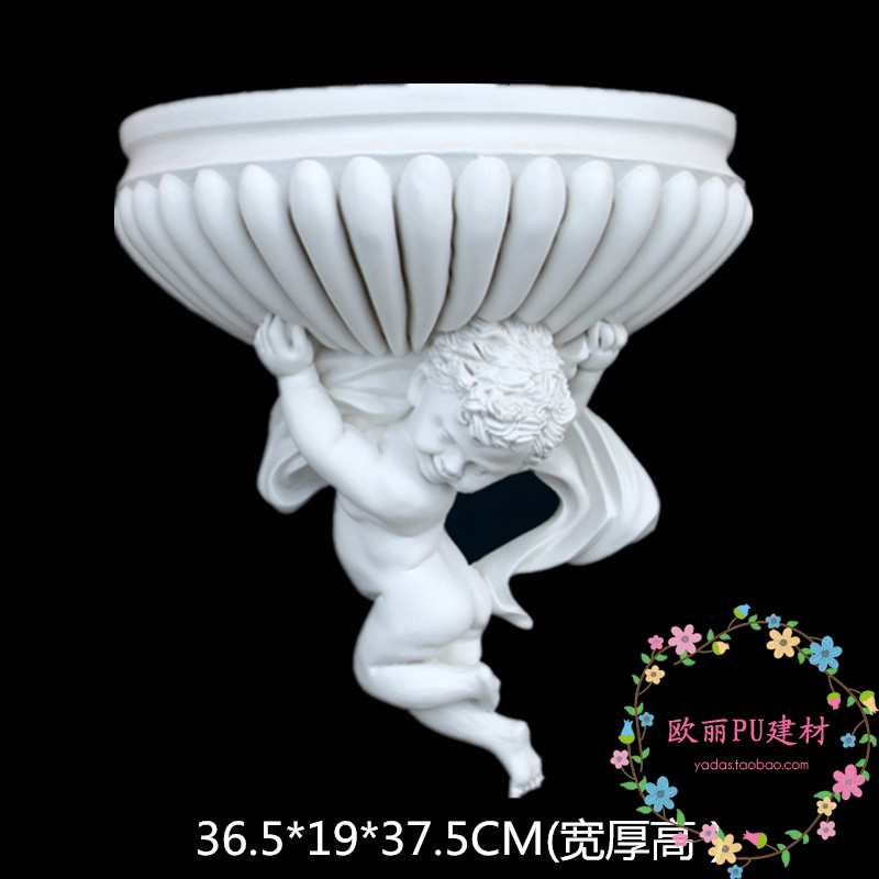 European-style PU angel decoration carved beam support beam head column European-style carved decorative building materials