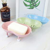  Soap box creative drain cute soap holder Nordic travel portable home bathroom toilet student soap box