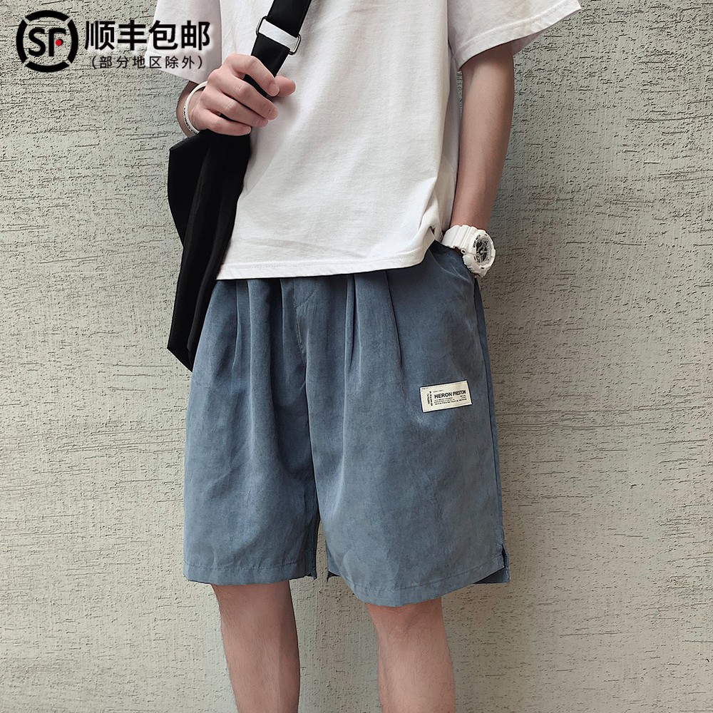 Tide Cards Summer Men Casual Shorts Easy 50% Pants Outside Wearing 70% 70% 50% Pants Trendy Sports Beach Pants