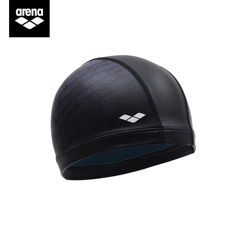 arena Arena bi-material comfortable ear protection swimming cap fashion printing swimming cap unisex
