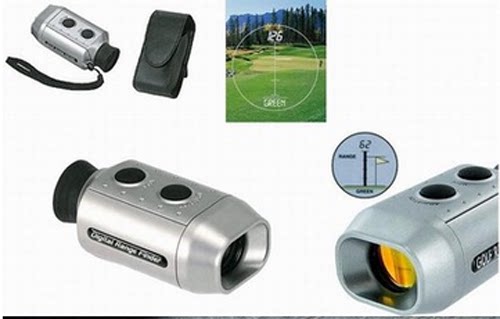 Multifunctional digital measuring instrument for electronic ranging single-cylinder telescope of golf range finder 