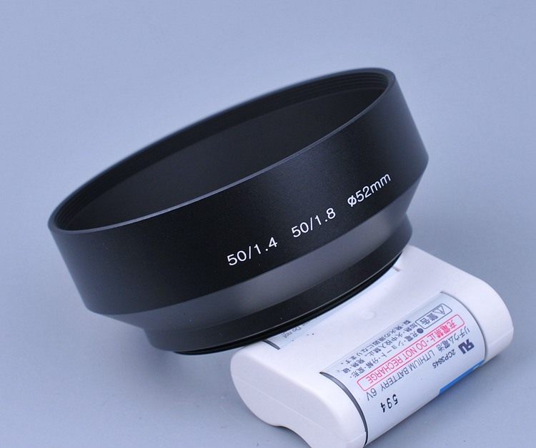 Brand new 52mm Roguchi 50 1 4 1 8 All-metal shade delivery mirror cover suitable for Nikon, etc.