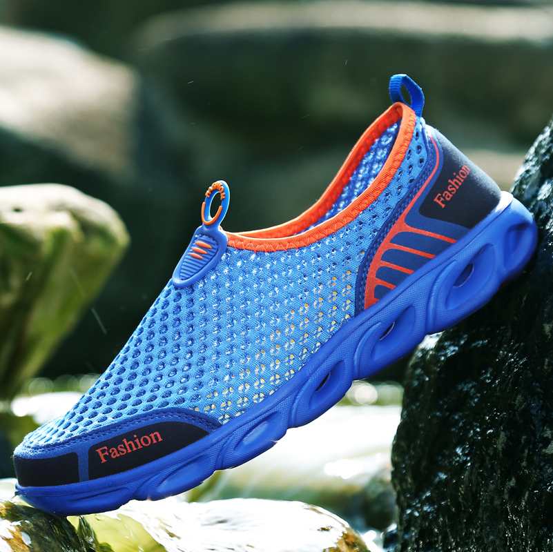 Summer quick-drying creek shoes men and women wading shoes breathable hiking hiking shoes amphibious sports shoes non-slip outdoor running shoes