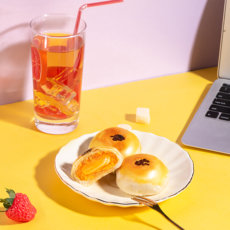 三只松鼠 奶黄流心蛋黄酥 320g*2盒 聚划算双重优惠折后¥28.9包邮 三只松鼠 奶黄流心蛋黄酥 320g*2盒 聚划算双重优惠折后¥28.9包邮